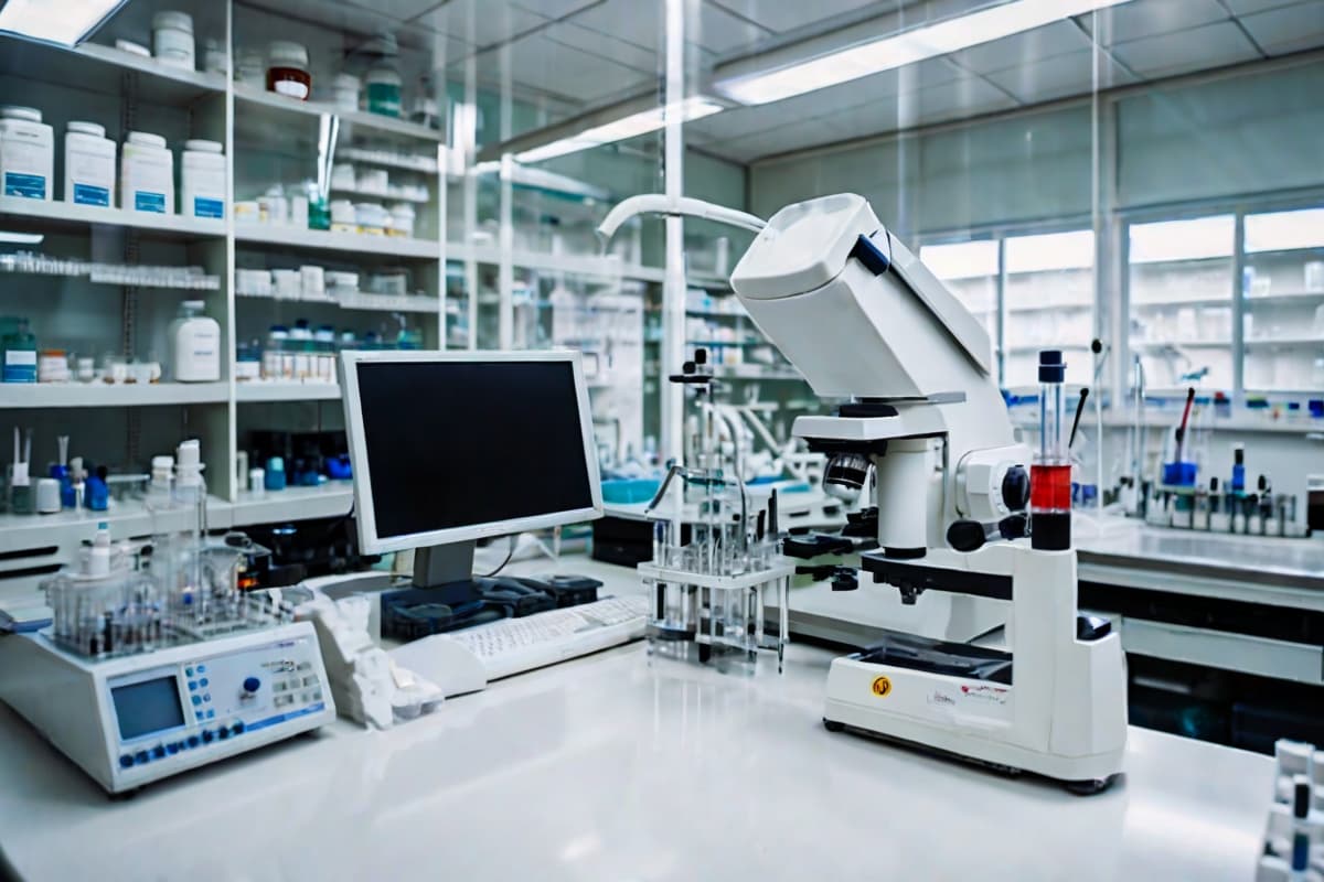 Research lab equipment