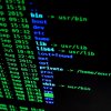 Education Institution IT Security black screen data screenshot