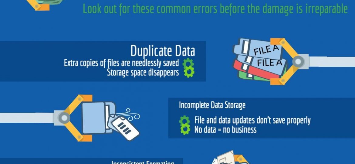 3 Costly Data Management Errors Infographic